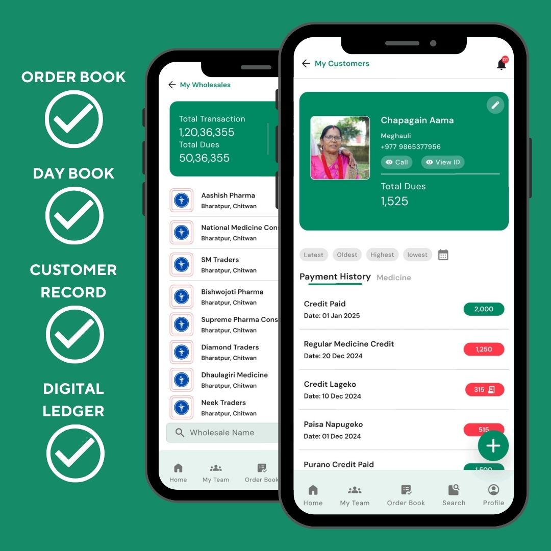 Clean mobile UI mockup